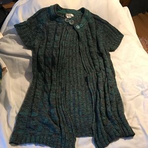 Short sleeve cardigan
